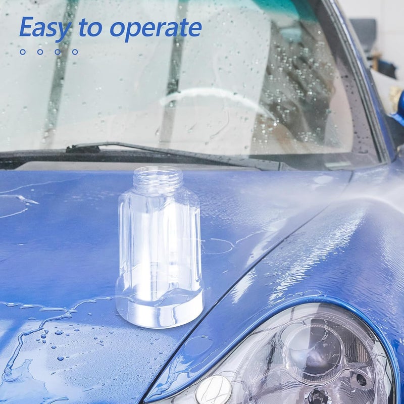 Car Washing Foam Sprayer Bottle 1l Pa Material Foam Bottle for Garden Hose Soap Dispenser Attachment for Car Wash and Outdoor Cleaning - Image 5