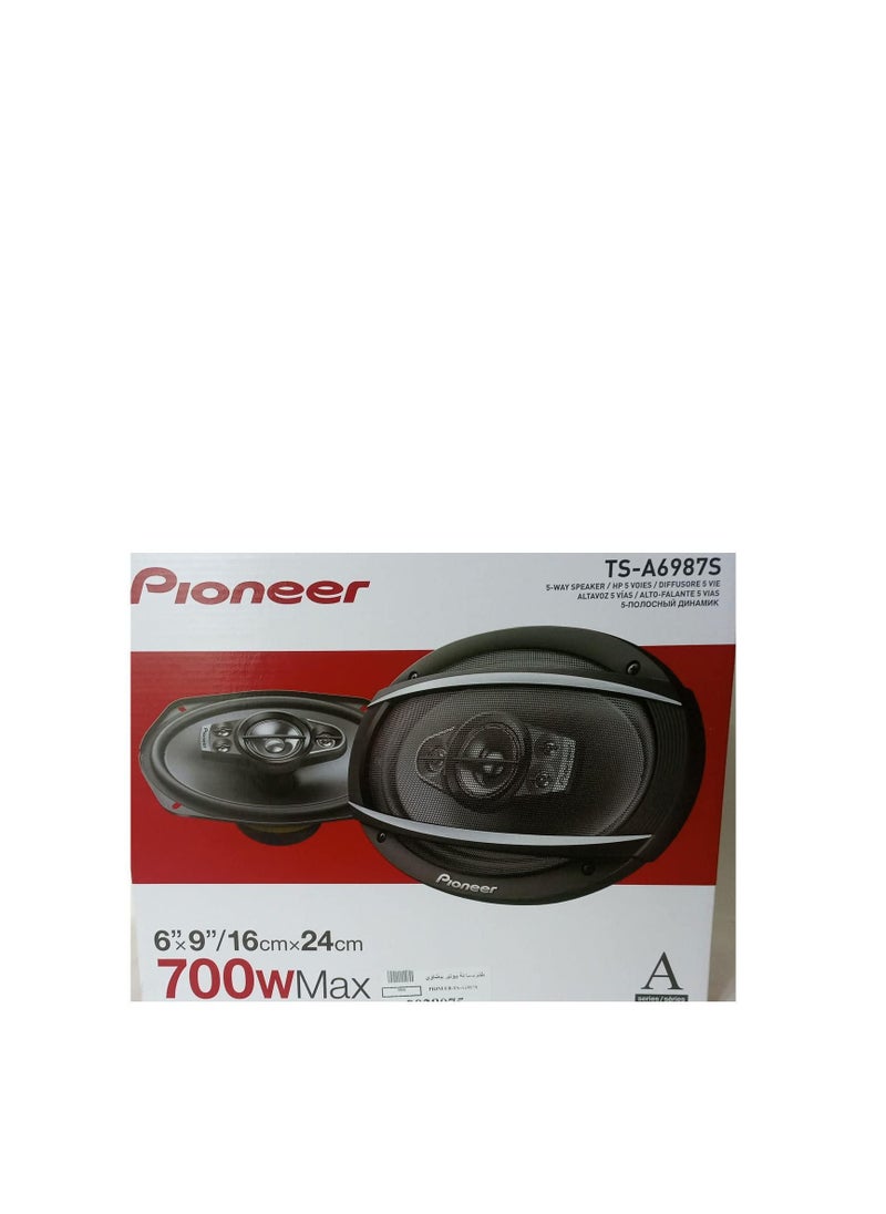 Pioneer TS-A6987S 6" x 9" 700 Watt 5-Way Car Speakers  - Image 5