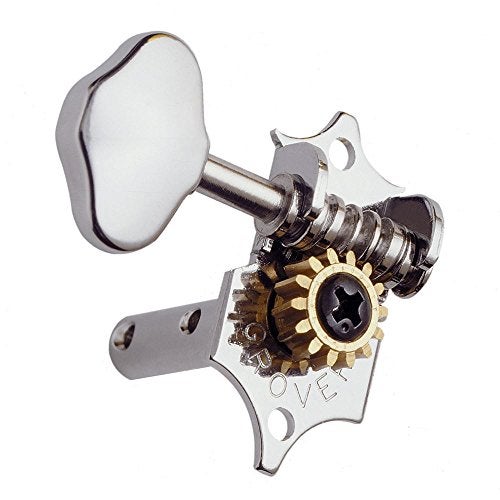 Grover, H97-18NA, Sta-Tite 18:1 Guitar Tuner/Machine, Vintage Style, Horizontal - Image 1