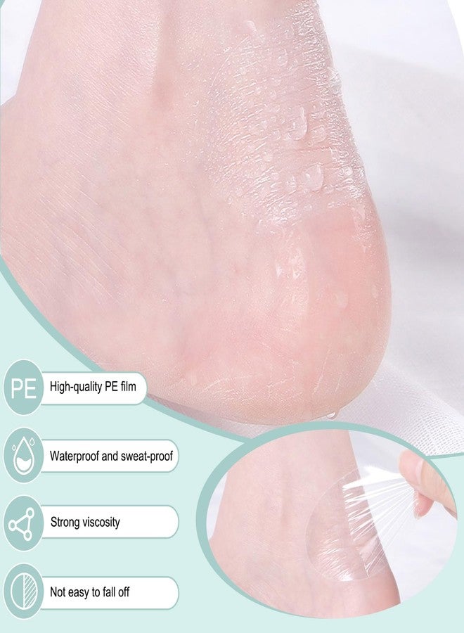 rexibuz Zealburst Self Adhesive Invisible Heel Anti-Wear Sticker, Waterproof Anti Wear Foot Care Heel Protection Pad, Heels Stickers Transparent Thin for High Heels for Prevent Heels Rubbed(100PCS,1.7×2.6in) - Image 4