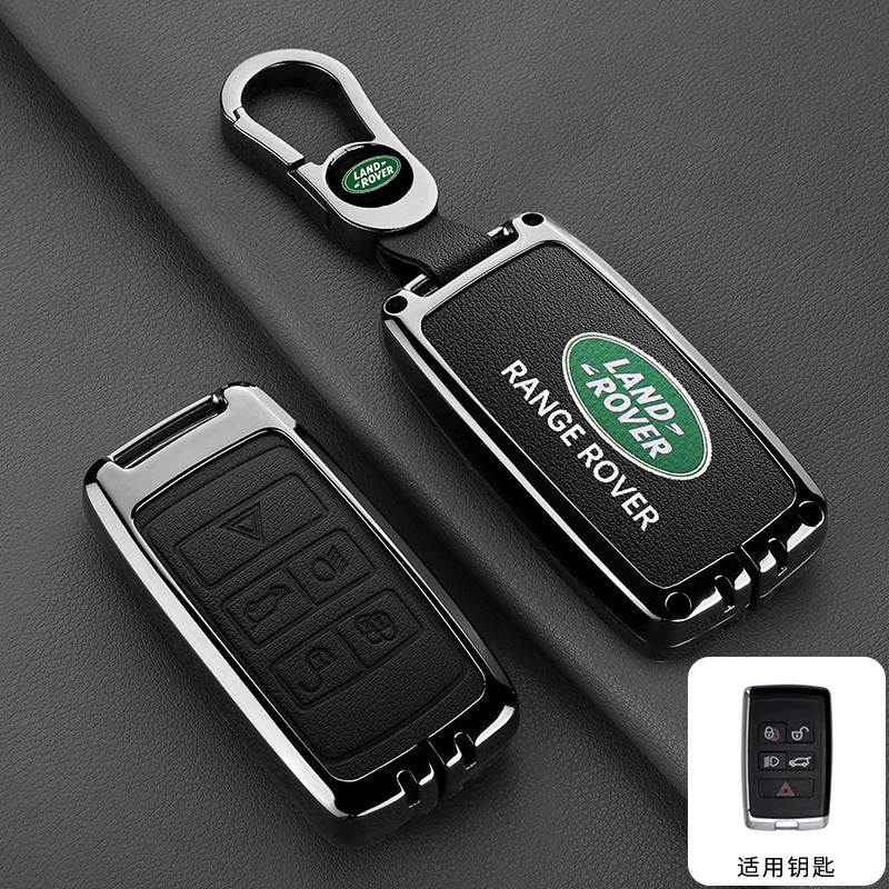Premium Remote Key Case for Land Rover Range Rover Evoque, Discovery 4/5, Velar - Full Coverage with New Style
