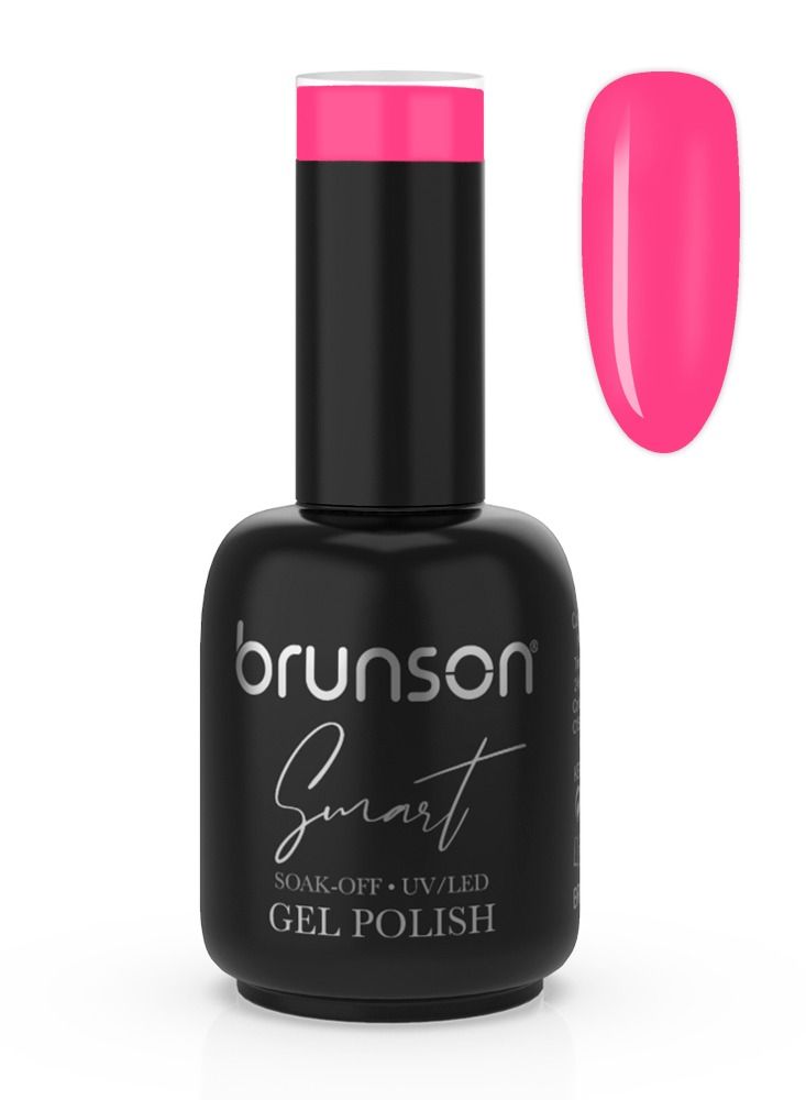 Gel Nail Polish, 15ml Smart Gel Nails Glossy Shine Finish Long Lasting Soak off UV/LED Gel Polish for Nail Art French Manicure Pedicure Salon Quality Chip Resistant Gel Nail Extensions UV Gel