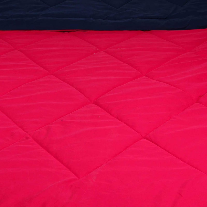 SVT Microfiber 200TC Comforter Single Bed_ Pink Blue - Image 3