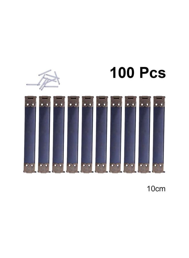 klarako 100PCS Kiss Clasp Bulk Metal Internal Flex Frames Purse Frame Coin Handbag Hinges for Clasp Coin Purse  - Image 4