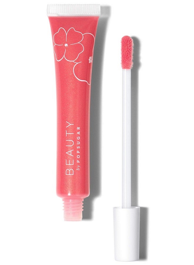 POPSUGAR BEAUTY Be the Boss Lip Gloss - Sheer Buildable Color with High Shine | Non-Sticky Formula | Nourishing & Moisturizing Lip Oil | Cruelty Free, Paraben Free & 100% Vegan (Skyfall, 3 Fl Oz) - Image 1