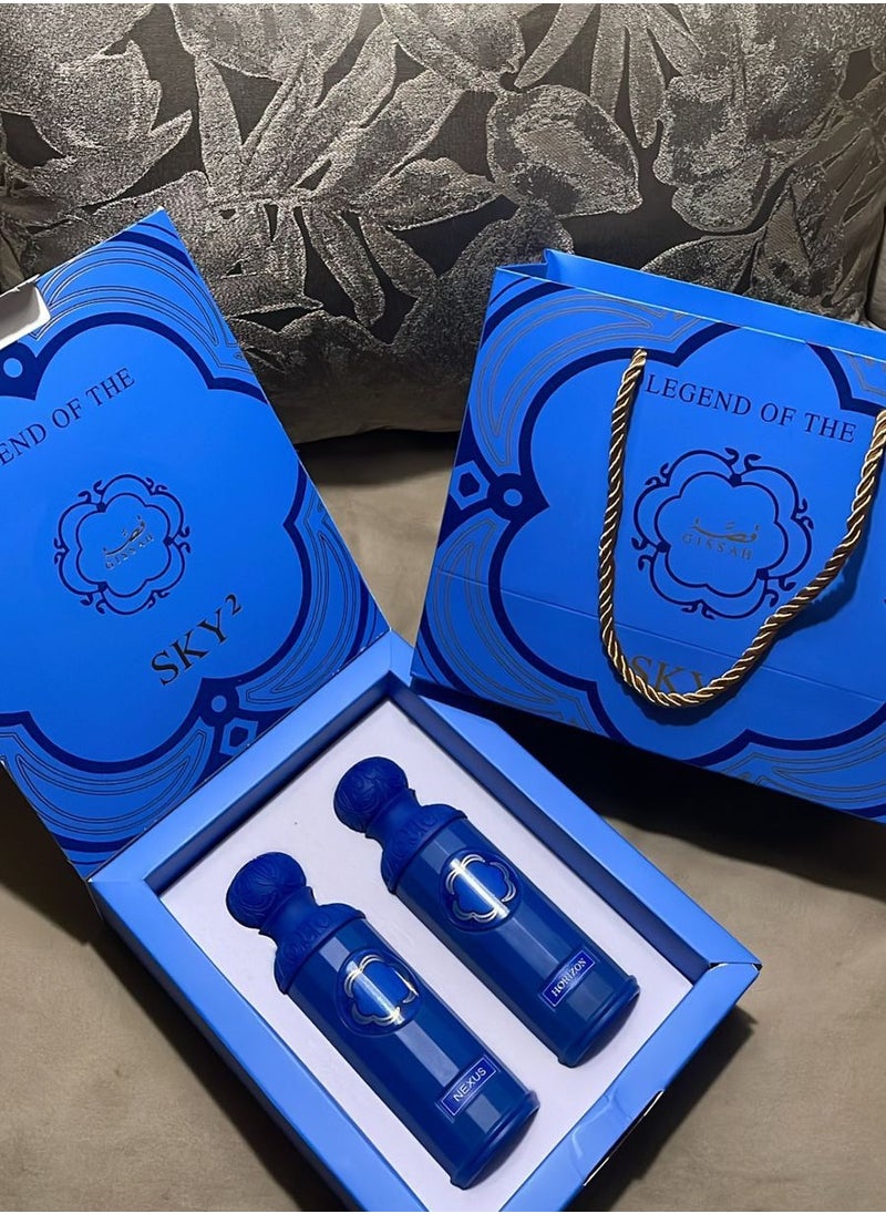 بكج عطور قصة قطعتين 100مل*2