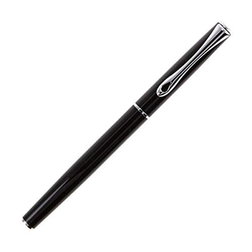 DIPLOMAT Traveller Black Lacquer Fountain Pen (F) - Image 4