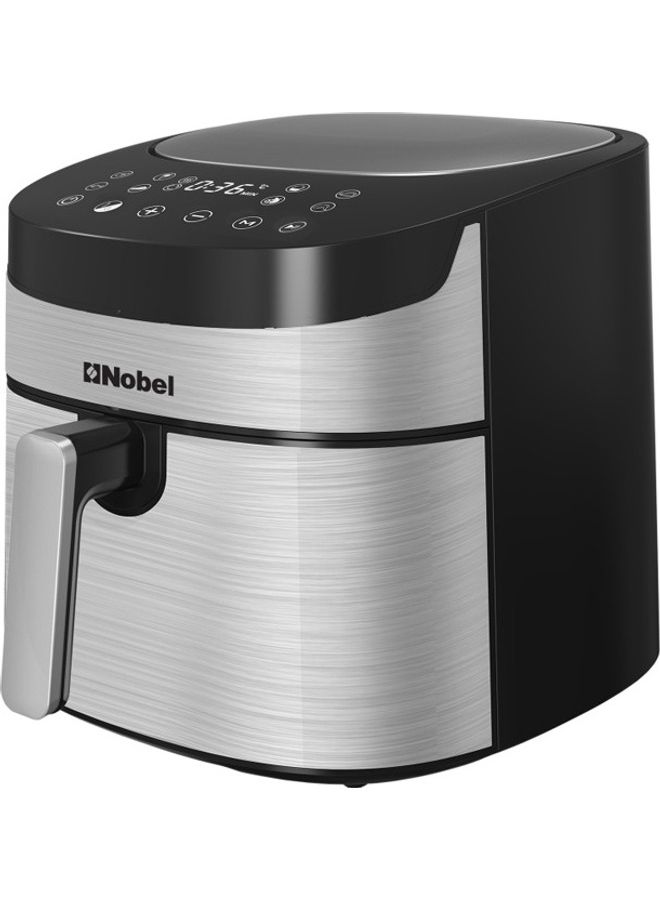 Nobel Digital Air Fryer With 6.5 L Basket And Capacity Detachable Non Stick Drawer 7.2 L 1800 W NAF8000D Black - Image 5