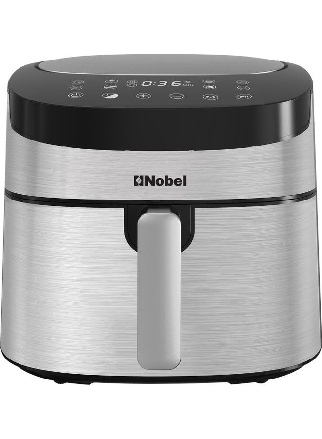 Nobel Digital Air Fryer With 6.5 L Basket And Capacity Detachable Non Stick Drawer 7.2 L 1800 W NAF8000D Black - Image 4