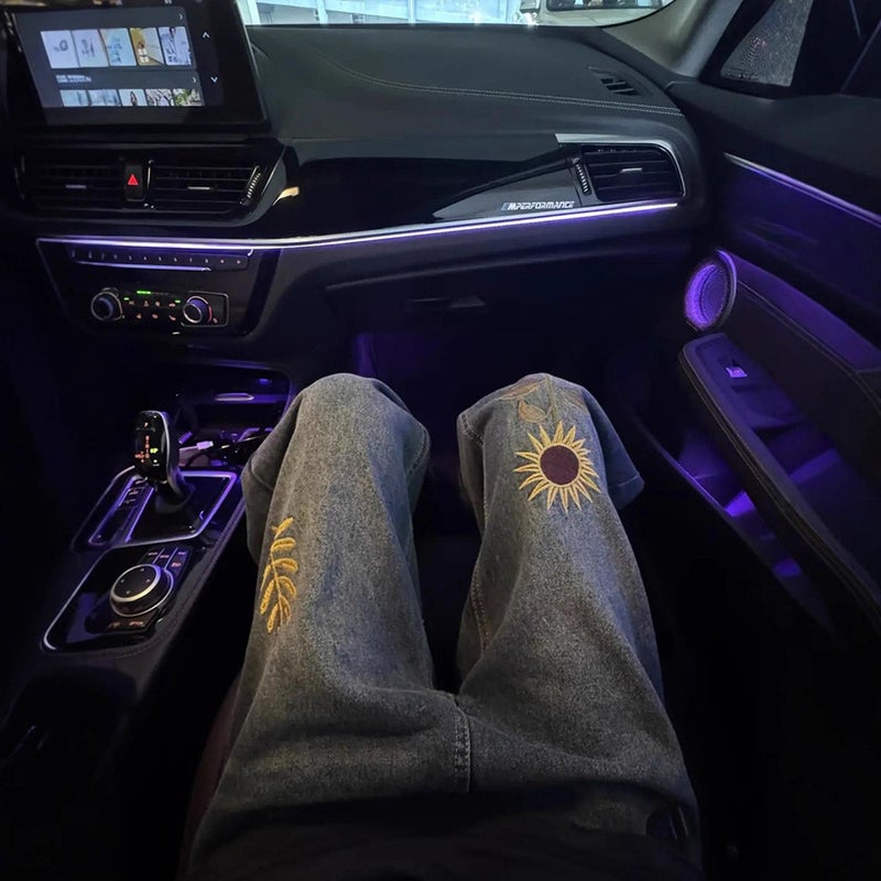 Unisex Casual Daily Denim Jeans - Image 2