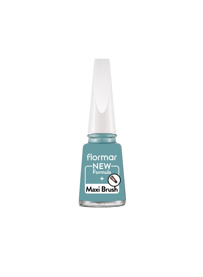 flormar Classic Nail Enamel With New Improved Formula And Thicker Brush - 497 Celadon Glaze 497 Celadon Glaze - Image 1