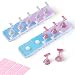 ANGNYA 2 Set Nail Stand Aurora Nail Holder for Painting Nail Stand for Press on with Tabs Nail Display Stand Nail Hand Practice Magnetic Nail Art Tools for Homes and Salons - Image 2