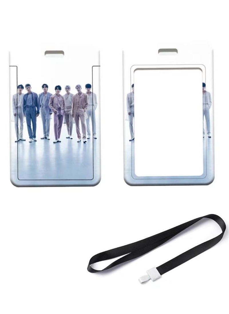 Generic - BTS Vertical Style Lanyard ID Card Holder - Image 1
