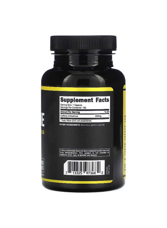 Primaforce Primaforce, Caffeine , 200 mg, 180 Capsules  - Image 2