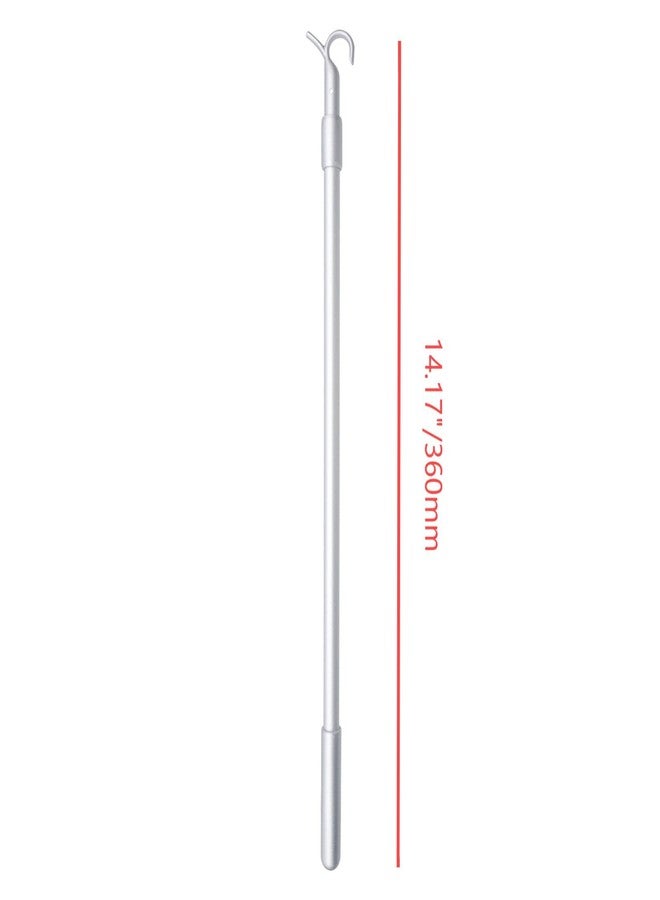 Nicerity Telescopic Draw Rod Easy to Pull The Window Shades Up and Down,Adjustable Push-Pull Rod for Cordless Roller Shade Blinds (Grey) - Image 3