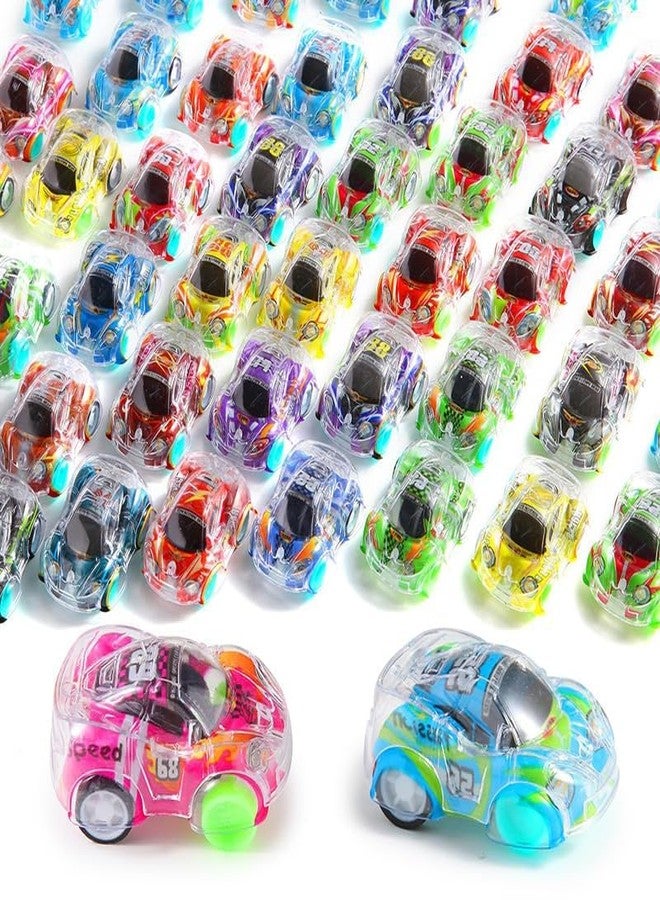 Rardsay 50 Pcs Mini Pull Back Cars Set, Assorted Pull Back Racing Vehicles, Small Racing Car Carnival Prizes, Party Favors, Pinata Stocking Goodie Bag Stuffers - Image 1