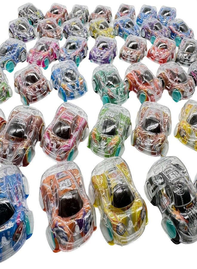 Rardsay 50 Pcs Mini Pull Back Cars Set, Assorted Pull Back Racing Vehicles, Small Racing Car Carnival Prizes, Party Favors, Pinata Stocking Goodie Bag Stuffers - Image 3