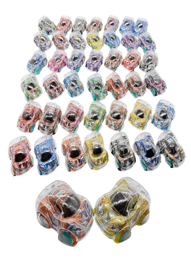 Rardsay 50 Pcs Mini Pull Back Cars Set, Assorted Pull Back Racing Vehicles, Small Racing Car Carnival Prizes, Party Favors, Pinata Stocking Goodie Bag Stuffers - Image 2