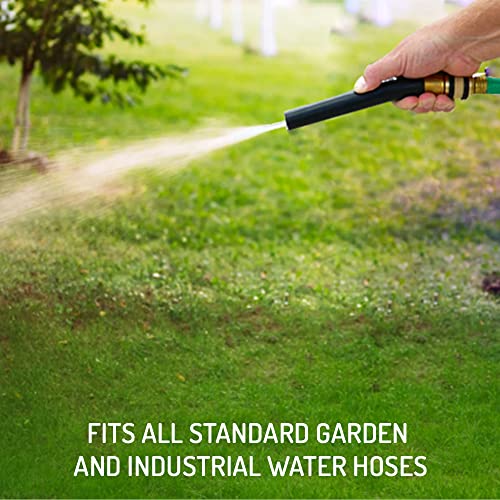 Hi-Tech Bend and Spray Water Nozzle - Heavy Duty, Flexible Garden Hose Attachment - Control Water Use and Spray 1 Unit - Image 4
