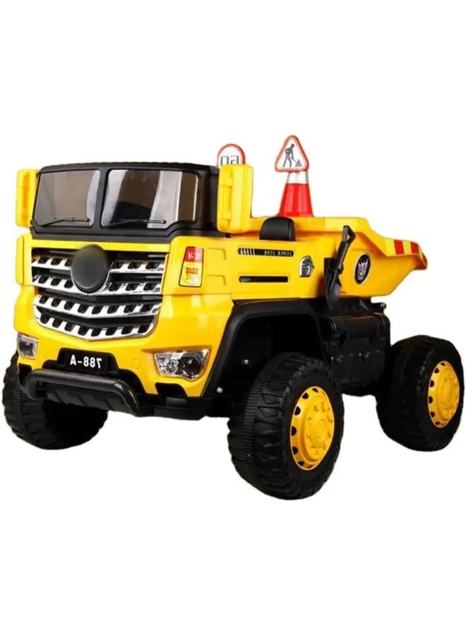 Kids Ride on LORRY HEAD WITH DUMP TRUCK - Electric ride on Cars big Kids Battery Ride On truck Rechargeable - Image 1