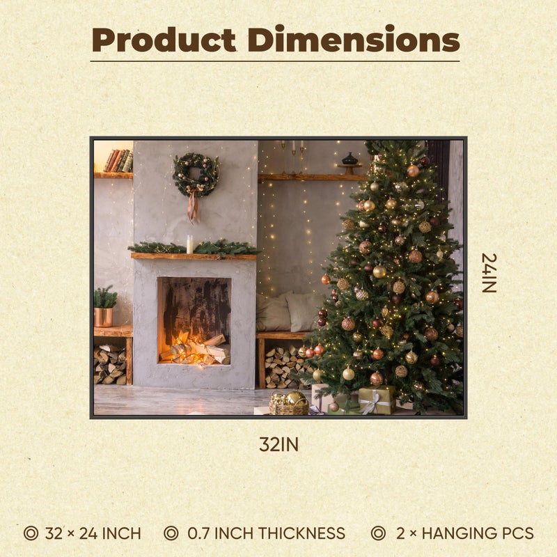 Antok 22x30 Black Metal Framed Bathroom Mirror, Wall Mirror with Rect Corners, Vanity Mirror for Over Sink, Anti-Rust Tempered Glass, Horizontal/Vertical Hanging for Bathroom, Living Room, Entryway - Image 4