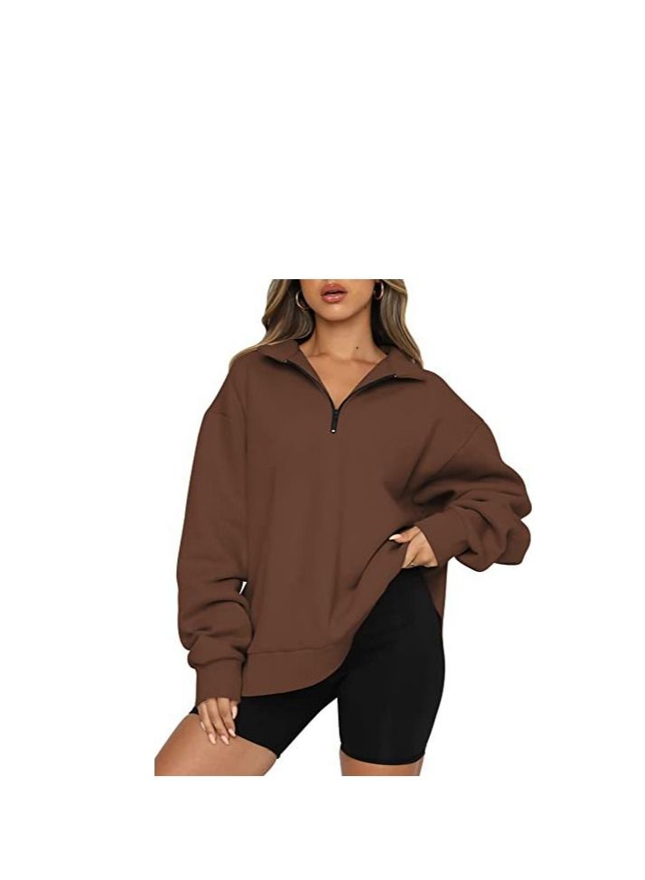 Loquat Autumn And Winter Women's Casual Simple Sweatshirt