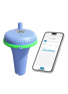 INKBIRD INKBIRD IBS-P02B Bluetooth Pool Thermometer, Free App Control, IPX7 Waterproof, Precision Temperature Probe, 2 Years Historical Data Storage and Export  - Image 1