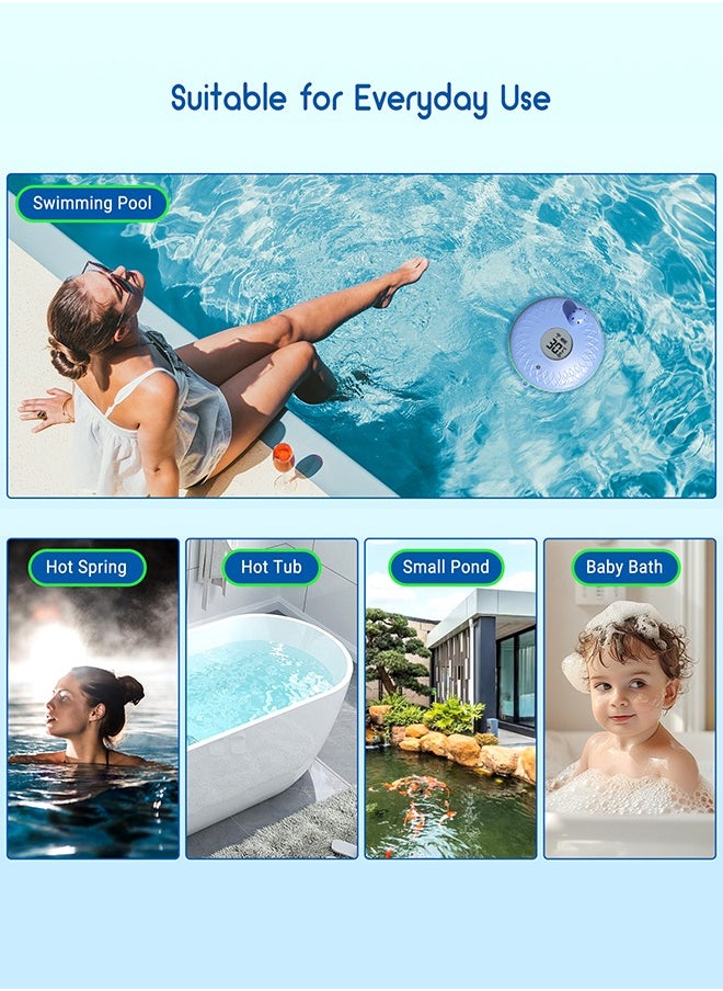 INKBIRD - INKBIRD IBS-P02B Bluetooth Pool Thermometer, Free App Control, IPX7 Waterproof, Precision Temperature Probe, 2 Years Historical Data Storage and Export - Image 1