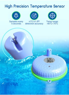 INKBIRD INKBIRD IBS-P02B Bluetooth Pool Thermometer, Free App Control, IPX7 Waterproof, Precision Temperature Probe, 2 Years Historical Data Storage and Export  - Image 3
