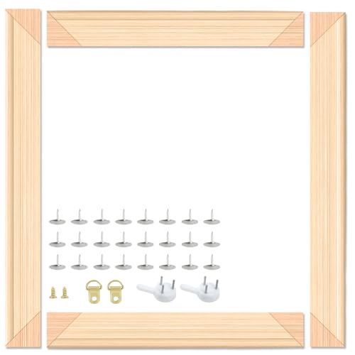 Falling in Art 16x20 Inch DIY Canvas Stretcher Bars Canvas Framing Kit Wood Stretcher Frames for Oil Paintings Paint by Numbers and Posters - Image 1