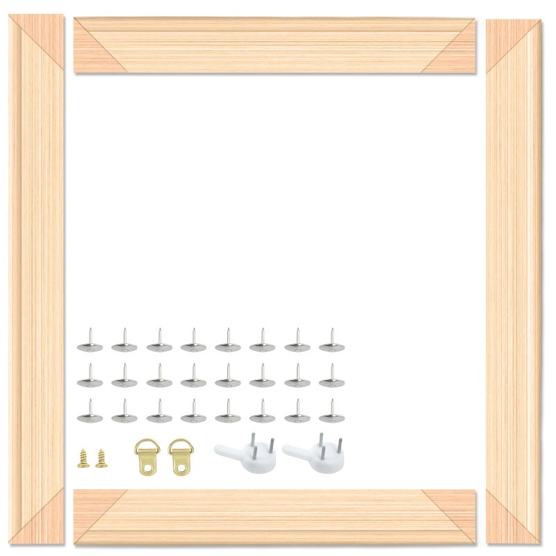 Falling in Art 16x20 Inch DIY Canvas Stretcher Bars Canvas Framing Kit Wood Stretcher Frames for Oil Paintings Paint by Numbers and Posters - Image 2