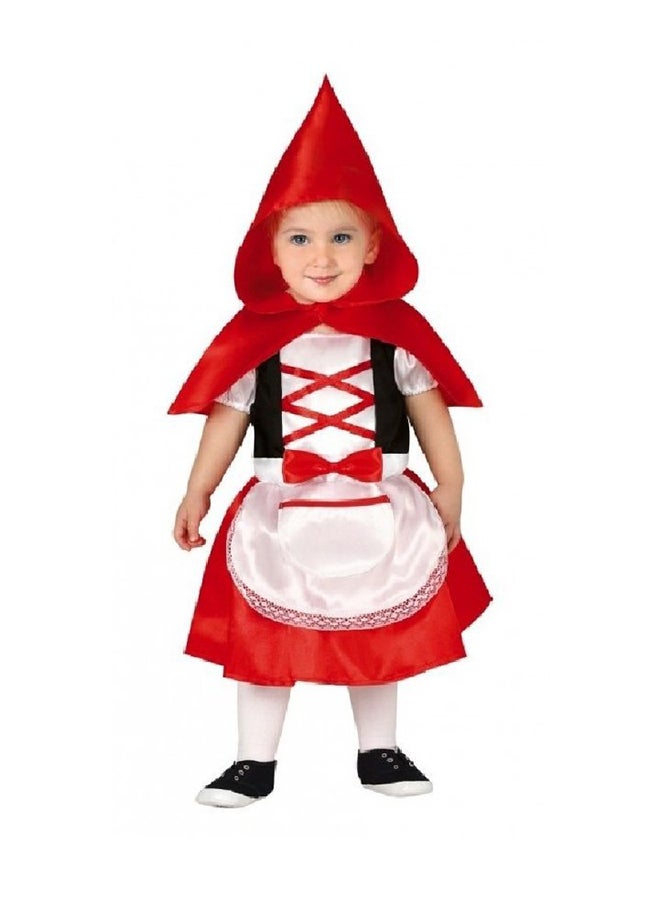 Fiestas Guirca Baby Little Hood Costume, 18-24 Months. Costume includes: Cape with hood, dress