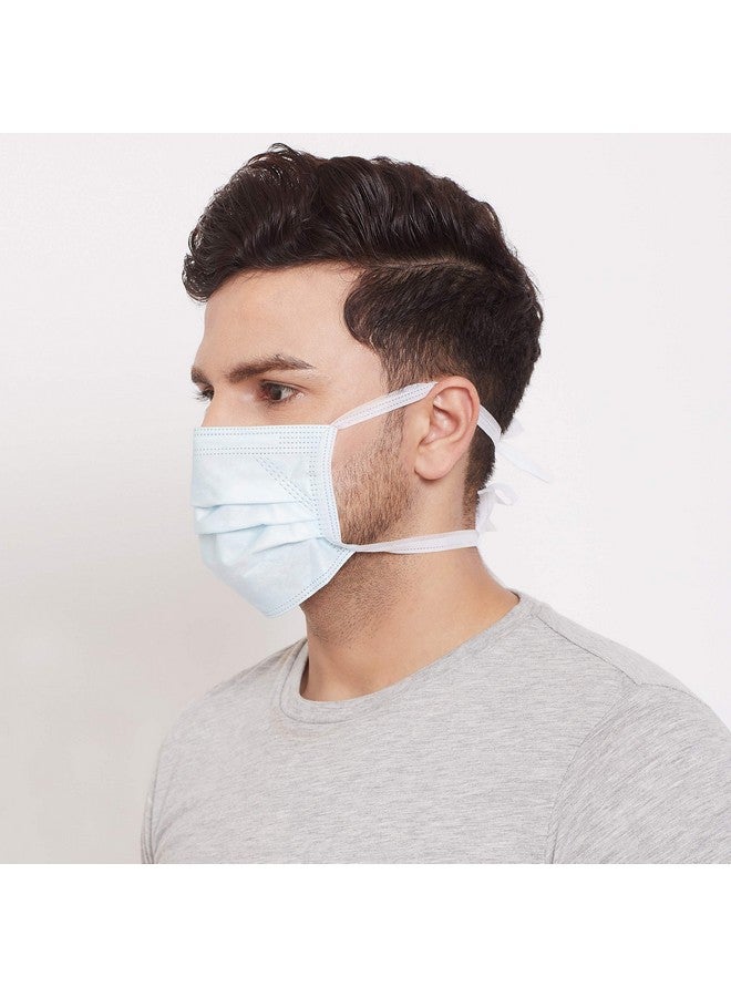 Romsons Guard Well 3 Ply Surgical Face Mask Tie-On Ear Loops, 50 Pcs/Pack, (Pack of 3) 150 Pcs - Image 5