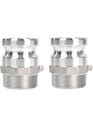 2 Pieces Aluminum Camlock (2 Part F) Cam & Groove Hose Fittings, Male Adapter x Male NPT Thread Coupling (2) - pzsku/Z17793C460EE7701BC86EZ/45/_/1732392271/23d35020-0936-4917-a5b8-9385ecfc7bc2
