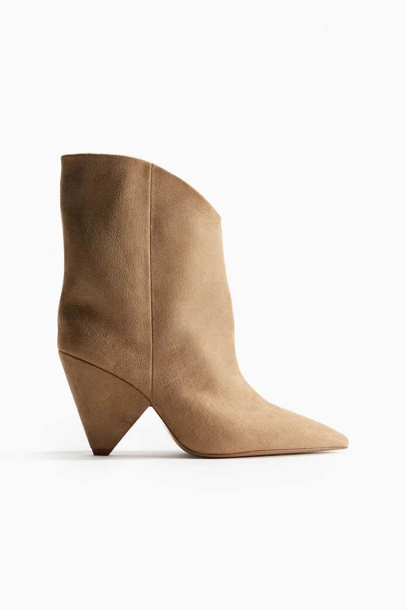 H&M Pointed ankle boots