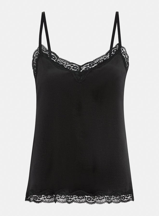 hunkemoller Velours Lace Cami Top - Image 5