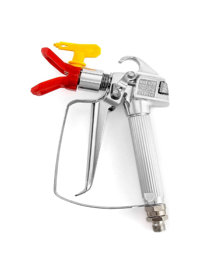 Zikra High Pressure Airless Paint Spray Gun, Airless Spray Gun with 517 Tip Fit Apply for Spraying on Walls, Furniture, Railings, Etc. - Image 1
