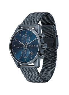 HUGO BOSS Men's Chronograph Round Shape Stainless Steel Wrist Watch 1513836 - 44 Mm  - Image 2