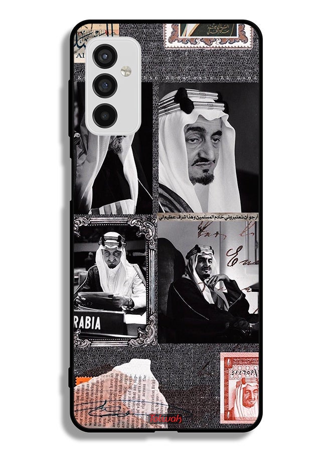 Tolwak Samsung Galaxy M52 5G Protective Case Cover King Faisal Vintage Poster - Image 2