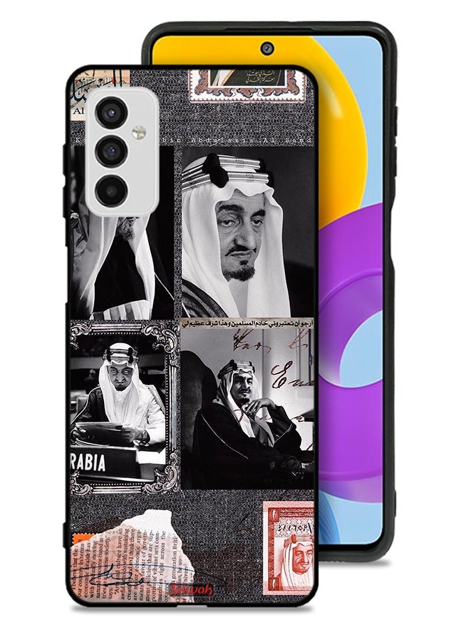 Tolwak Samsung Galaxy M52 5G Protective Case Cover King Faisal Vintage Poster - Image 1