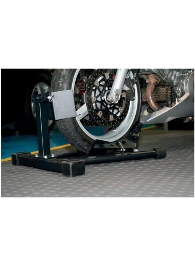 Generic Motorbike Wheel Chock Front Stand with Clamps - Image 4
