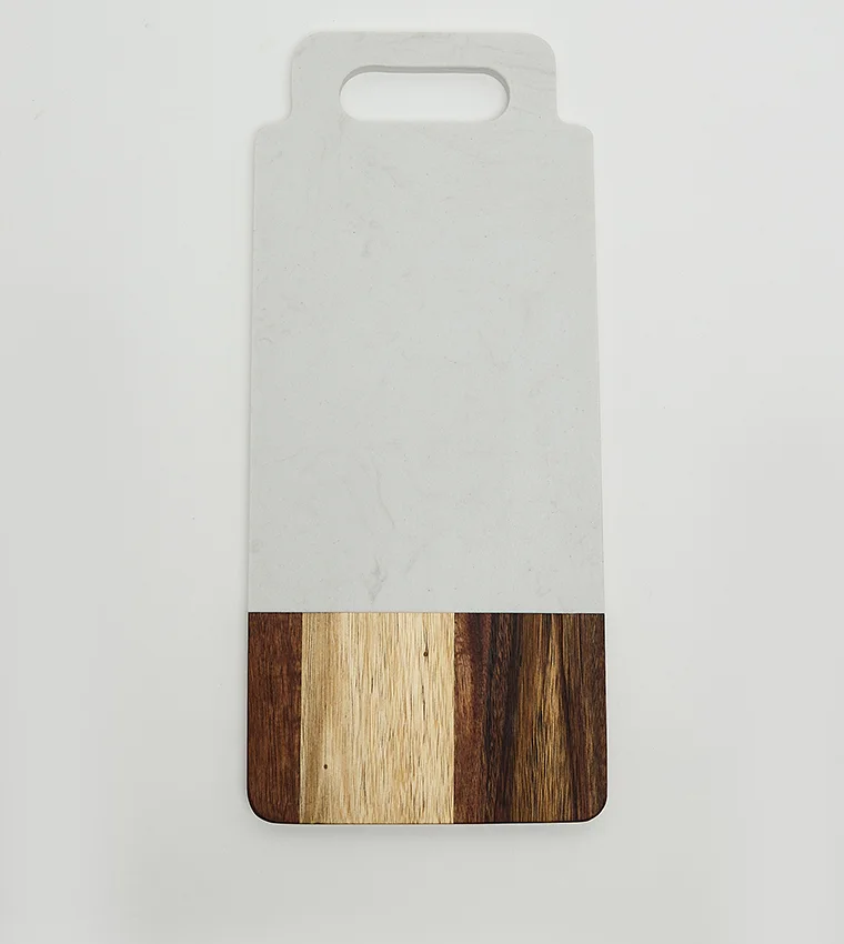 Martha stewart Acacia/Marble Serving Board 33x15cm