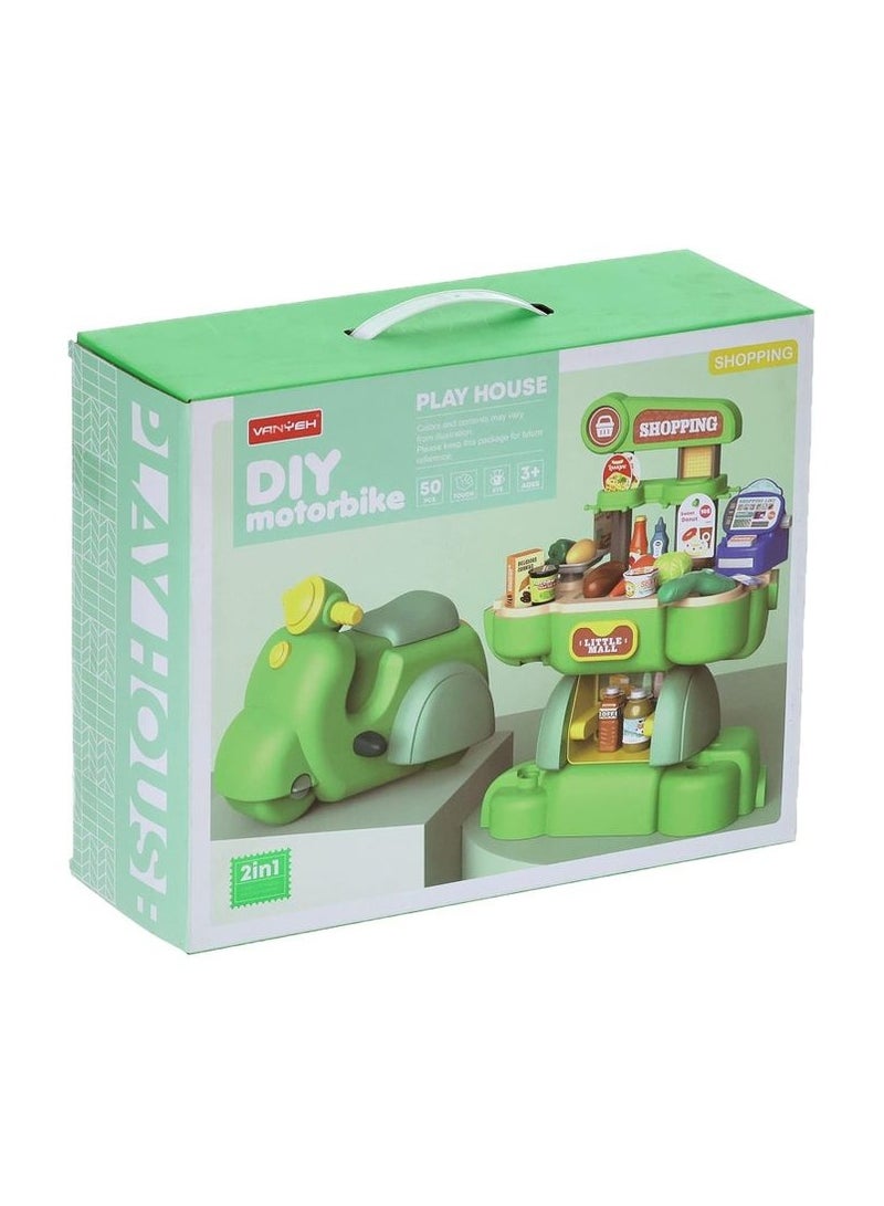 لعبة العيد مجموعة العاب سوبر ماركت، بلاستيك, سوبر ماركت للاطفال , لعب ممتعه. - Image 1