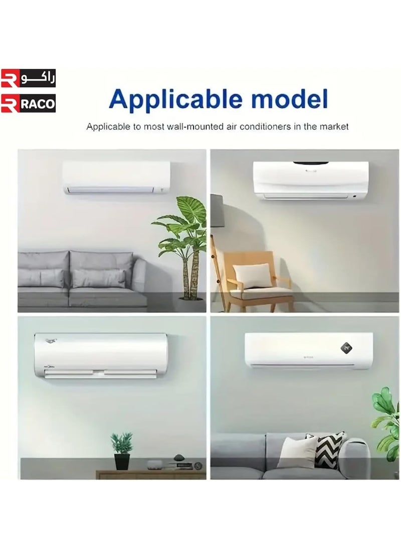 راكو مجموعة تنظيف مكيفات الهواء من راكو لحماية الحائط من تنظيف وحدات تكييف الهواء المثبتة على الحائط - Image 4