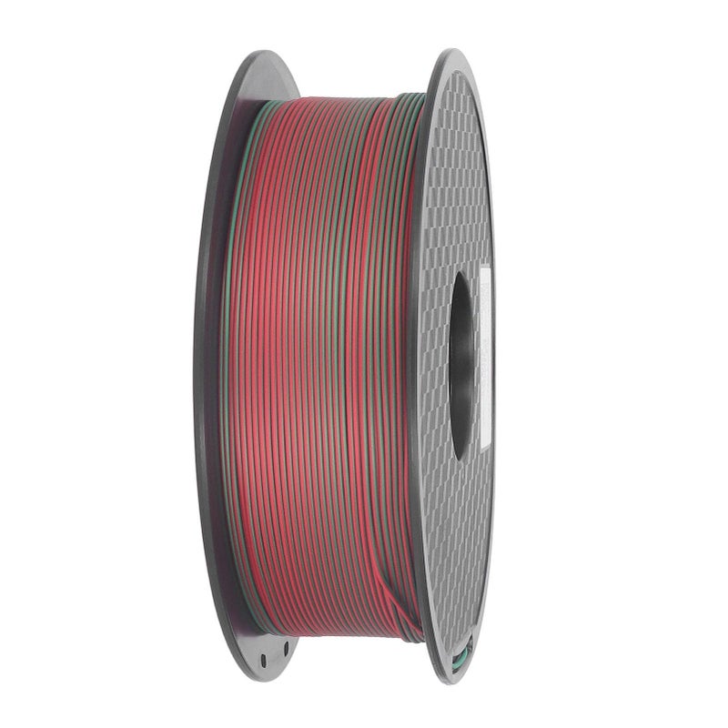 خيوط PLA لامعة ثنائية اللون 1.75 مم مقاومة للانسداد عالية الأداء مستهلكات طابعة ثلاثية الأبعاد - Image 5