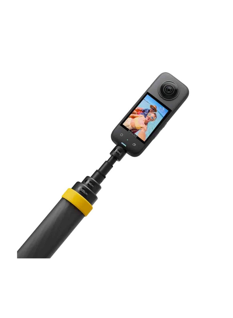 عصا سيلفي Insta360 3M / 9.8ft إصدار ممتد لسلسلة كاميرات الحركة One X3، One X2، One R، One X