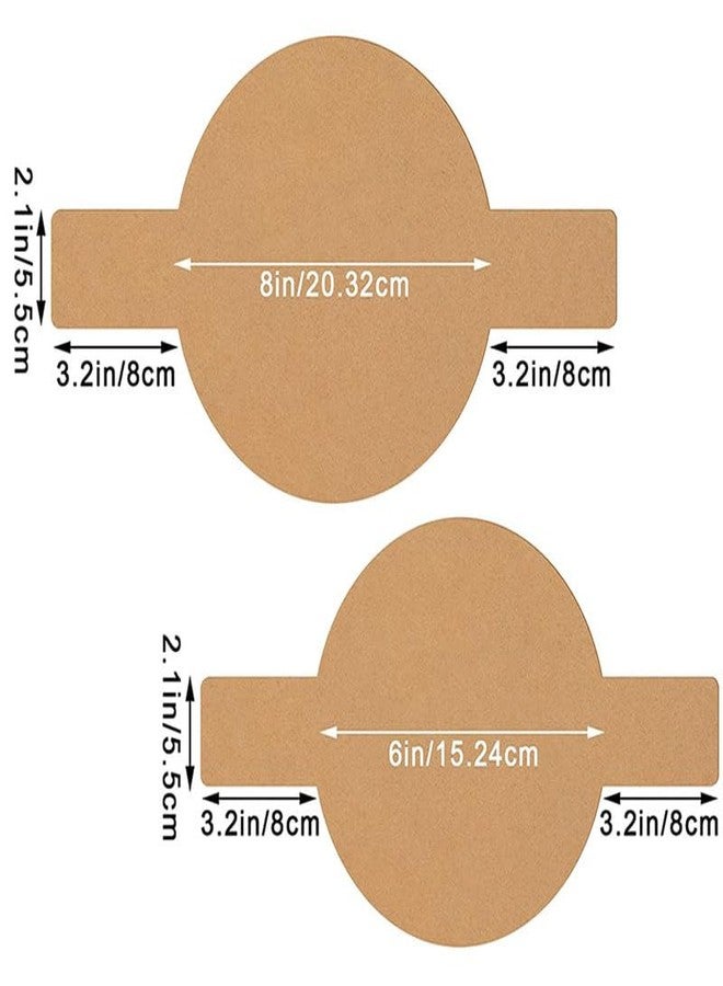 Tuqiso 8 Inch Parchment Paper Rounds, Set of 100, Non Stick Baking Parchment Circles, Cake Parchment Rounds with Lift Tabs for Baking (8inch) (Brown) - Image 3