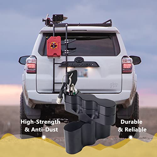 MIKODA RX-LOX-PM Pack Mount Lock, Locking Pack Mount with Backing Plate Base and 2 Keys, 1-3 Gallon Compatible with RotopaX Standard Fuel Pack, Water Container, Gasoline Pack, Storage Box - Image 3