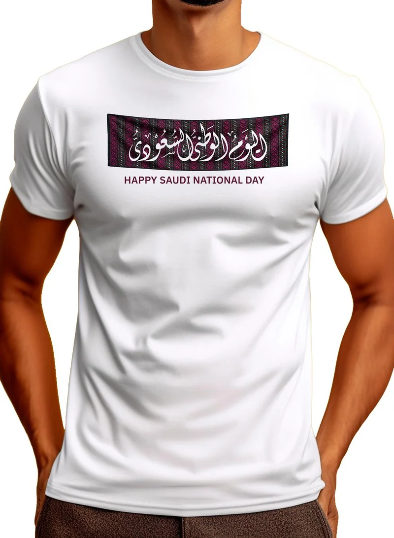Lowha Cotton T-Shirt for Saudi National Day Celebrations for Women & Men
