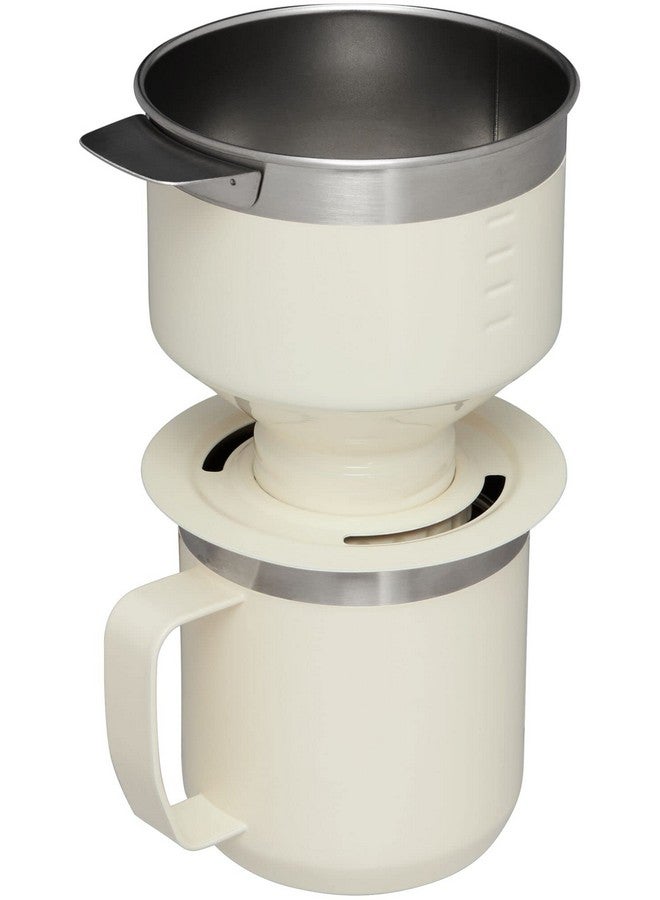 Stanley Stanley Classic The Perfect-Brew Pour Over Gift Set Elevate Your Coffee Experience with Precision Pouring and Timeless Style | 20oz/12oz | Cream Gloss  - Image 2